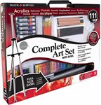 Художественный набор с мольбертом Complete Art Set DALER ROWNEY 111 предметов