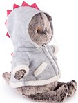 Кот Басик в толстовке Дракончик мягкая игрушка 19 см BUDI BASA