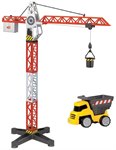 Подъёмный кран 67 см с самосвалом Dickie