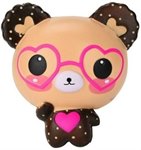 Сквиши М-м-мняшка игрушка-антистресс Медвежонок в очках 1Toy