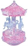 3D Crystal Puzzle головоломка Карусель розовая 91209