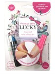Набор косметики Lucky Детская помада голубая меняющая цвет на розовый и Лак для ногтей цвет 068 ярко-розовый Только для девочек Детская косметика