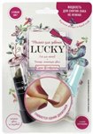 Набор косметики Lucky Детская помада зелёная меняющая цвет на розовый и Лак для ногтей цвет 01К перламутр с блёстками Только для девочек Детская косметика