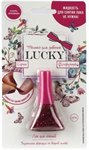 Детский лак для ногтей Lucky Конфетти цвет 03К фуксия с блёстками Только для девочек Детская косметика
