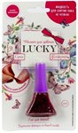 Детский лак для ногтей Lucky Конфетти цвет 23К тёмно фиолетовый с блёстками Только для девочек Детская косметика