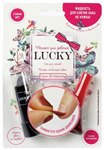 Набор косметики Lucky Детская помада серебряная меняющая цвет на розовый и Лак для ногтей цвет 02К красный с блёстками Только для девочек Детская косметика