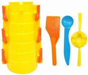 Набор для лепки замков из снега 10 предметов 1 Toy