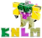Робот-рейнджер Lingvo Zoo робот трансформер трансбот Зообот английские буквы K L M N Лингво Зоо 1Toy