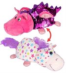 Вывернушка Блеск с пайетками плюшевая Единорог Дракон 30 см 1 Toy Т15587