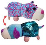 Вывернушка Блеск с пайетками плюшевая Котик Щенок 30 см 1 Toy Т15589