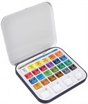 Акварельные краски DALER ROWNEY дорожный набор 24 цвета
