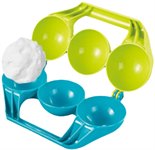 Снежколеп формочка для лепки снежков 3 ячейки 1TOY