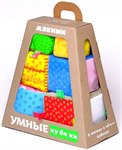 Умные кубики Развивающая мягкая игрушка Мякиши