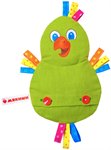 Игрушка грелка Доктор Мякиш Попугай с вишнёвыми косточками РазоГРЕЛКА Мякиши