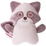 Игрушка грелка Доктор Мякиш Енот с вишнёвыми косточками РазоГРЕЛКА Мякиши