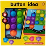 Мозаика с кнопками 6 трафаретов Button Idea MBI01
