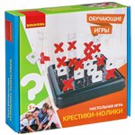Крестики-нолики настольная обучающая игра Bondibon ВВ3325