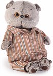 Кот Басик в шелковой пижамке мягкая игрушка 30 см BUDI BASA Ks30-065