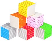 Эко Кубики Развивающая мягкая игрушка Мякиши MY-334