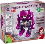 Робот трансформер 4 в 1 научный конструктор Робототехника с Буки Bondibon ВВ3060