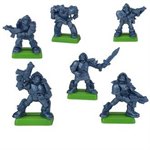Ополченцы планеты Велиан V1 Набор солдатиков Бронепехота Технолог, пакет
