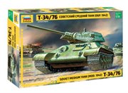 Советский танк Т-34/76 образца 1942 Сборная модель 1/35 Звезда 3535