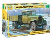 Советский армейский грузовик 15т образца 1943 г. Полуторка (ГАЗ–ММ) Сборная модель масштаб 1/35 Звезда 3574