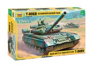 Российский танк Т-80БВ Сборная модель масштаб 1/35 Звезда 3592