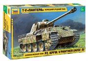 Немецкий средний танк Т-V Пантера Сборная модель масштаб 1/35 Звезда 3678