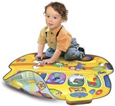 Звуковой коврик Автобус-зоопарк и человек-оркестр Интерактивное пособие ЗНАТОК SLW9821