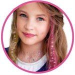 Роликовый гель с блёстками для лица и тела LUKKY цвет жемчужный Только для девочек Детская косметика Т15377