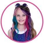 Спрей-краска для волос LUKKY цвет бирюзовый Только для девочек Детская косметика Т15382