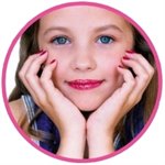 Детская помада с блёстками LUKKY цвет розовый Только для девочек Детская косметика Т15386