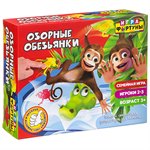 Озорные обезьянки настольная игра Фортуна Ф94957