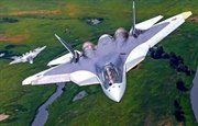 СУ-57 Российский многофункциональный истребитель пятого поколения Сборная модель самолета масштаб 1/72 Звезда 7319