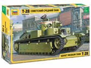 Советский средний танк Т-28 Сборная модель масштаб 1/35 Звезда 3694