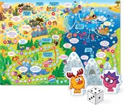 Cмешарики. Большое путешествие настольная игра-ходилка Геодом