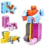 Робот-боксёр Lingvo Zoo робот трансформер трансбот Зообот английские буквы H I J Лингво Зоо 1Toy