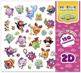 Наклейки в папке Смешарики Приключения 150 шт Геодом