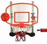Баскетбольный щит с мячом, насосом и электронным счётчиком, свет, звук 1TOY Т59860