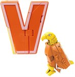 Лингво Зоо трансбот Зообот английская буква V Орёл 1Toy