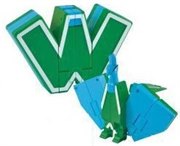 Лингво Зоо трансбот Зообот английская буква W Павлин 1Toy