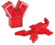 Lingvo ZOO трансбот Зообот английская буква Y Скорпион 1Toy