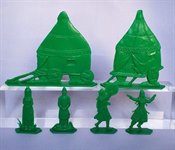 Солдатики Половецкий стан (XI-XII вв) выпуск 1, "Воины и битвы"