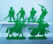 Солдатики Барон Хлодомир и его люди "Воины и битвы"