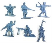 Немецкая Армия набор солдатиков 6 шт Рыжий кот И-7641