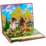 Книжка-панорамка Петушок - Золотой гребешок Умка 12 страниц