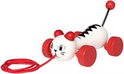 Кот каталка на верёвочке BRIO 30187