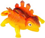 Чудики Стегозавр оранжевый надувной шар Bondibon ВВ2476