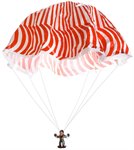 Парашютист-десантник летающая игрушка BONDIBON ВВ3070